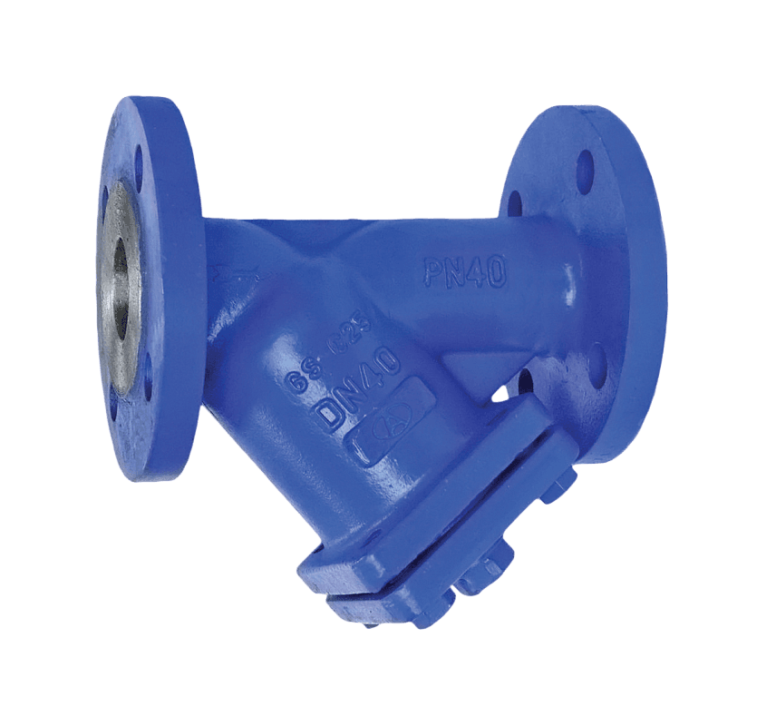 Фильтр сетчатый ADL IS40 фланцевый со сливной пробкой DN80 PN 4,0