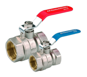 Кран шаровой резьбовой ADL 3/4", PN30, ADL Бостон, латунь, внутренняя резьба, с рычагом
