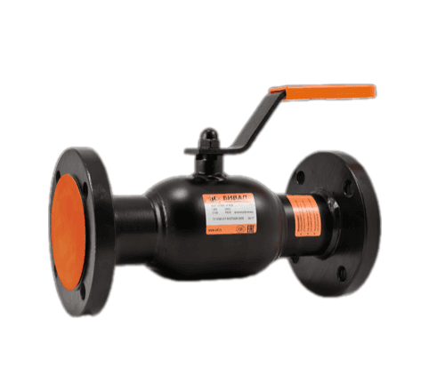 Кран шаровой ADL фланцевый DN80, PN25, БИВАЛ КШТ 10, сталь, с рычагом