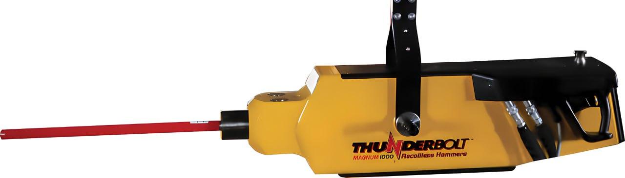 Гидромолот для выбивания болтов футеровок THUNDERBOLT 1500